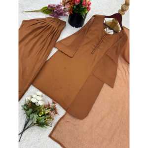 Ensemble Dupatta haut-bas et magnifique pour femmes - Product Image 1