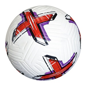 Ballons de football en cuir de qualité supérieure, écologiques, durables, taille 5, couture sans couture, pour extérieur, vente en gros, logo personnalisé - Product Image 1