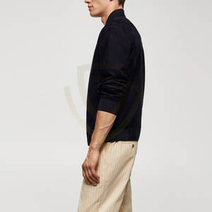 Customized Wholesale Leather <b>Suede</b> <b>Jacket</b> for Men Outerwear Front High Street Style Winter Wear <b>Suede</b> Leather <b>Jacket</b> - Product Image 4