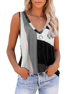 Camiseta sin mangas para mujer al por mayor, ligera, de verano, para gimnasio, con logo personalizado, de algodón, transpirable, ropa deportiva - Product Image 3
