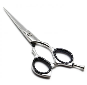 Tijeras de Peluquería Profesionales Japonesas de Acero Inoxidable 6CR13, Hoja Recta y Afilada, Plegables, para Diestros - Product Image 3