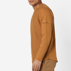เสื้อยืดแขนยาวคอกลมผู้ชาย DANZILO INTERNATIONAL 2026 โลโก้สั่งทำ ผ้าฝ้ายถัก 100% ลายเรียบ สวมใส่สบาย ทรงปกติ - Product Image 2