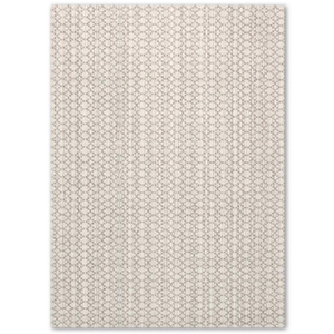 Tapis d'intérieur en laine recyclée et polyester, tissé à la main, de qualité supérieure, géométrique et moelleux, pour salon et chambre à coucher - Product Image 1