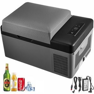 Portable 21 Quart (20 Liter) 12 Volt <b>Refrigerator</b> with App Control Electric Compressor EU Plug for Car Use - Product Image 1