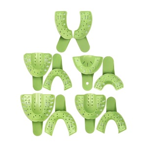 Juego de Bandejas para Impresiones Dentales Autoclavables, Bandeja Manual de Plástico para Dientes, Superior e Inferior, Tamaños S/M/L, Herramienta de Odontología, Material de Laboratorio, CE - Product Image 6