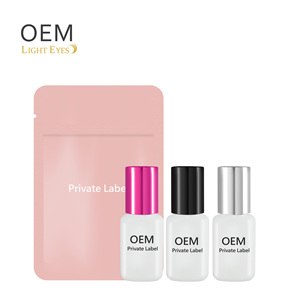 Adhesivo para Extensiones de Pestañas de Marca Privada OEM, 5 ml, Bajo en Vapores, Secado Rápido, Larga Duración, Pegamento Profesional para Pestañas para Técnicos de Salón - Product Image 2