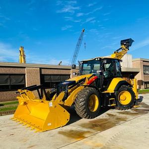 Achetez une chargeuse-pelleteuse CAT 444, équipement de construction haute performance avec châssis robuste, moteur puissant et système de contrôle fluide. - Product Image 4