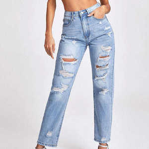 Pantalon large décontracté pour femme, taille haute, en velours côtelé vieilli, respirant et écologique, idéal pour l'été – Style streetwear personnalisé - Product Image 3