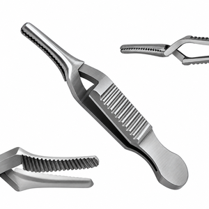 Pinza de Bulldog Dieffenbach Serre Fine Debarked de 2.25 pulgadas, fórceps curvado atraumático, instrumento quirúrgico personalizado SSI-SI-23396 CE - Product Image 1