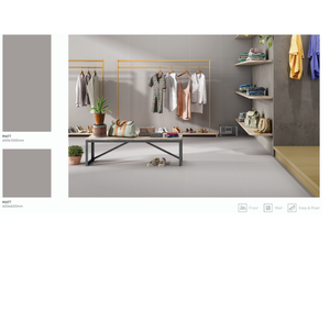 Scalework Modern Liner Punch <b>Matt</b> Full Body Porcelain Tiles 600x1200 Decorative Wall <b>Floor</b> Tiles - Product Image 2