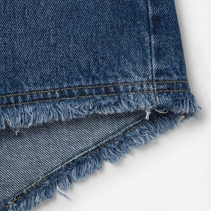 Shorts en jean pour femmes, taille mi-haute, coupe décontractée, coton respirant, qualité supérieure, vêtements de mode estivaux - Product Image 6