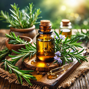 Aceite Esencial de Romero de Alta Calidad (Rosmarinus Officinalis) 100% Puro Sin Diluir para Fabricación de Cosméticos Venta al Por Mayor - Product Image 1