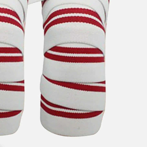 Vendas de compresión para rodilla de levantamiento de pesas transfronterizas para hombres y mujeres, de algodón, duraderas, transpirables, elásticas, para sentadillas, fitness y deportes. - Product Image 2