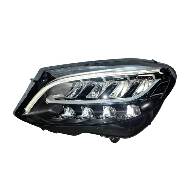 Car Headlight for Mercedes C300 C260 C220 C300 Accessories for Mercedes Benz C Class W205 4 - Pins LED Headlights 2019-2021