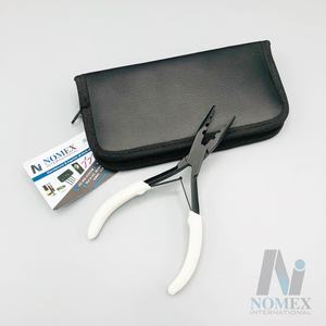 คีมต่อผมอเนกประสงค์อุปกรณ์ต่อขนสีขาว3รูอุปกรณ์ต่อขนสีดำขาวยั่งยืนโลโก้แบบกำหนดเอง - Product Image 4