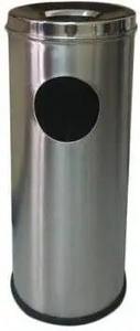 Bold Blossom Wholesale Stainless Steel Eco-friendly Reusable Rolling Cover Type Indoor/Outdoor Trash <b>Bins</b> Competitive Waste <b>Bin</b> - Product Image 5