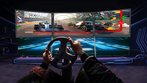 Triple Screen Monitor TriCreate Lite 14 polegadas Quad Screen Extender IPS Tipo-C Conexão Suporte Dobrável para Laptop Fordable - Product Image 3