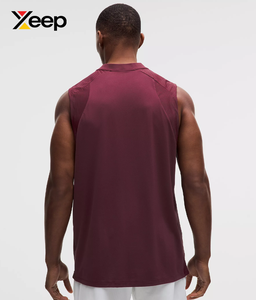 เสื้อกล้ามออกกำลังกายผู้ชาย XEEP รุ่น XC-GTT-47 คุณภาพสูง ระบายอากาศได้ดี แห้งเร็ว พิมพ์ลายแบบ Heat-Transfer ผ้าถัก 100% คอตตอน คอกลม สีพื้น - Product Image 2