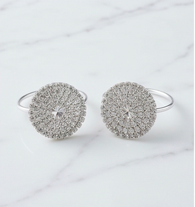 แหวนรองผ้าเช็ดปากดีไซน์หรูหรา ประดับโต๊ะสวยงาม เพิ่มความโดดเด่นสำหรับงานปาร์ตี้ งานเฉลิมฉลอง และตกแต่งโต๊ะอาหารอย่างมีสไตล์ - Product Image 3