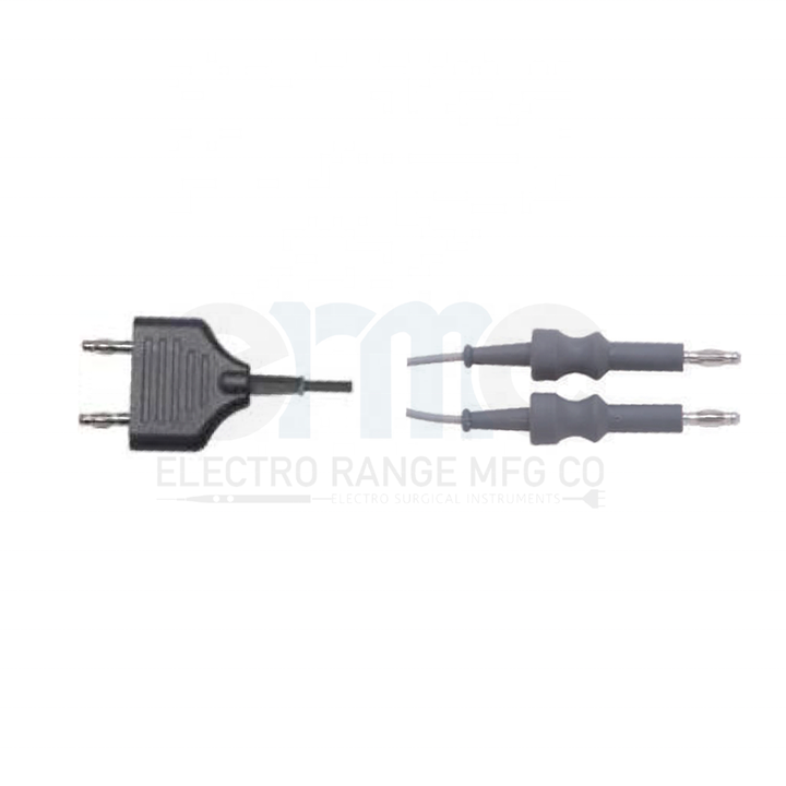 Reusable bipolar connecting cables silicon pad electrode cables ermc dolley elman frazier suctoin tube medic instruments