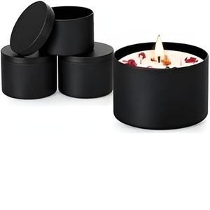 Nuevo Diseño Personalizado de Portavelas Aromáticas de Hierro, Recipiente para Velas Perfumadas, Frasco Único para Velas, Centro de Mesa Decorativo 2026 - Product Image 1