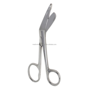 Premium One <b>Large</b> <b>Ring</b> Lister Bandage Scissors 4.5" Stainless Steel Medical Grade Durable Surgical Instruments-A+ Quality - Product Image 1