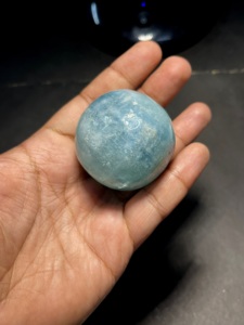 Natural Aquamarine Large <b>Sphere</b> Big Size Aquamarine Gemstone Ball Polished <b>Crystal</b> Stone Wholesale Manufacturer Supplier - Product Image 5