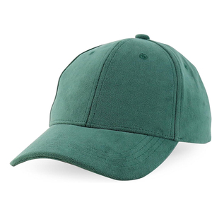 Casquette de baseball verte à 6 panneaux unisexe, ajustée, en coton, couleur unie, style décontracté, taille réglable pour adultes - Product Image 4