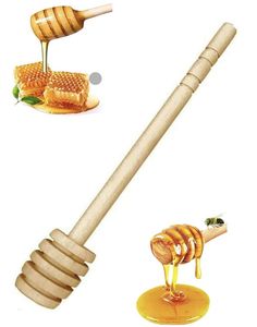 Cuchara de Madera Única para Mezclar Miel, Utensilio de Cocina para Servir Miel, Té y Café, Colección Artesanal - Product Image 4