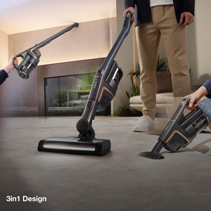 Cordless Stick Vacuum Cleaner, 60 min runtime, Lotus White / Rose Gold - Product Image 4