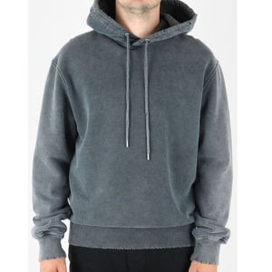 Sudadera con capucha de algodón estampada, fabricada en fábrica profesional, para hombre, producto más vendido, ropa informal, hombros caídos. - Product Image 1