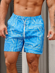 Shorts de plage vintage à fleurs 3D pour enfants, shorts décontractés pour les vacances à Hawaï, shorts d'été légers à séchage rapide, shorts tendance pour garçons - Product Image 3