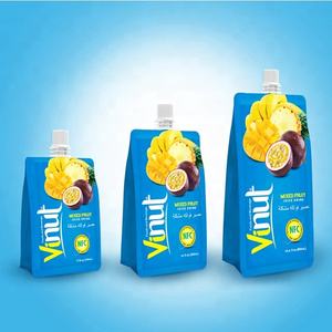 10.1 floz sans BPA jus d'ananas boisson clair sac pochette à presser sac de jus de fruits - Product Image 6