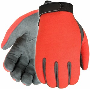 Guantes Tácticos de Aramida de Alta Visibilidad Color Naranja, Sin Forro, Resistentes al Agua, Ligeros, Resistentes al Calor, Anticorte, Antideslizantes, 7 oz - Product Image 4