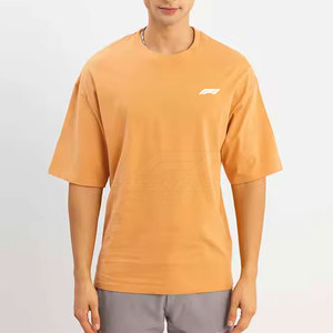 Camiseta Extra Grande Informal Ligera de Alta Calidad con Logotipo Personalizado para Hombre, 100% Algodón, Corte Holgado - Product Image 3