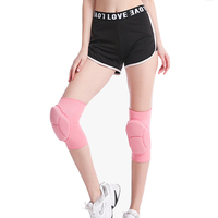 Nouvelles protections de genoux améliorées antidérapantes avec rembourrage épais, pour pole dance, avec grip en gel et silicone adhésif