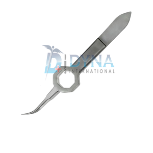 Pinzas Manuales de Alta Calidad Dynaintl para Trasplante Capilar FUE (Anguladas y Dentadas) Instrumentos de Cirugía Plástica con Certificación CE - Product Image 4