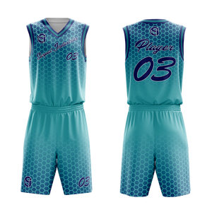Maillot de basket-ball en polyester 100% uni, personnalisable avec le nom et le design de l'équipe, séchage rapide et respirant, pour adultes. - Product Image 2