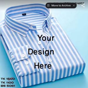 เสื้อเชิ้ตอย่างเป็นทางการคุณภาพระดับพรีเมียมสําหรับผู้ชายคุณภาพสูง OEM ขายส่งเสื้อเชิ้ตอย่างเป็นทางการราคาถูกสําหรับผู้ชายโดยตรงจาก BD - Product Image 6