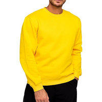Sweatshirt Pria Premium Cokelat Nyaman 100% Katun Tahan Lama Kerah Bulat Bernapas Ramah Lingkungan Anti Kusut Cepat Kering Musim Gugur Terbaru