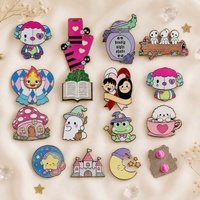 Individueller Niedlicher Fantasy-Hartemaille-Pin, Vergoldetes Cartoon-Charakter-Anstecknadel, Pastellfarbenes Sammlerstück, OEM-Großhandel