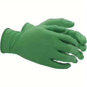 Gants en nitrile jetables bleus et noirs sans poudre pour la cuisine, la médecine, le nettoyage, la protection et l'examen - Product Image 1