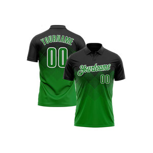 เสื้อยืดแขนสั้นสีชมพูผ้าฝ้ายเจอร์ซีย์ 100% สำหรับผู้ชาย น้ำหนัก 240 กรัม ตกแต่งขอบสีเขียว ปักชื่อและหมายเลขตามสั่ง - Product Image 1