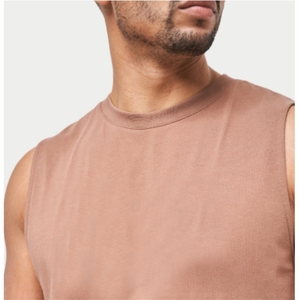 Débardeur de sport pour homme, sans manches, 100% polyester, respirant, séchage rapide, été, musculation, fitness, entraînement - Product Image 1