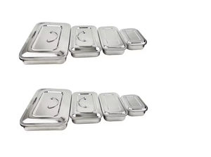 Caja de Instrumentos Quirúrgicos de Acero Inoxidable, Organizador de Herramientas con Certificación CE para un Almacenamiento Seguro y Duradero, para Profesionales Médicos y Quirúrgicos - Product Image 4