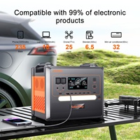 Station Portable LiFePO4 2500W 2304Wh, Charge Rapide 4800W en Crête, OEM/ODM, Stock UE/US, Générateur Solaire, Lampe Torche Domestique, Panneau Solaire