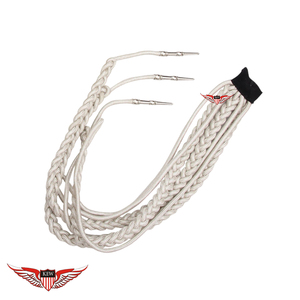 สายสะพายไหล่สีเขียวแบบเกลียวปลายสีทองเมทัลลิก - Product Image 5