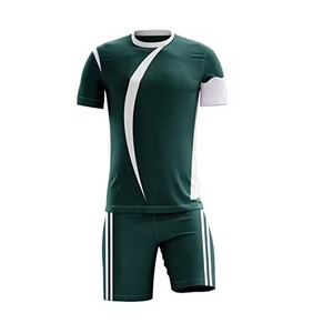 Maillots de football personnalisés en gros, uniformes de football 100% polyester anti-humidité, nom d'équipe personnalisé - Product Image 5