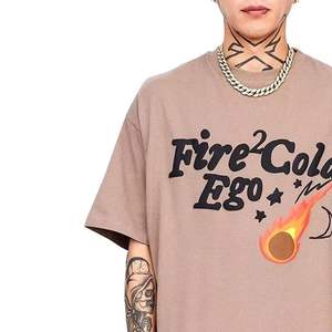 Custom Sublimation Men's Short Sleeve for <b>Shirt</b> 100% Polyester Fleece Knitted Anti-Wrinkle Hip Hop Leopard Design Pocket - Product Image 3