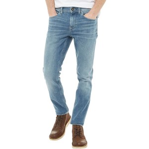 Jeans de Mezclilla Elásticos de Corte Ajustado para Hombre, Lavado Enzimático, Casuales de Verano, Tejido de Algodón Duradero, Ecológico, Transpirable y de Peso Medio - Product Image 4
